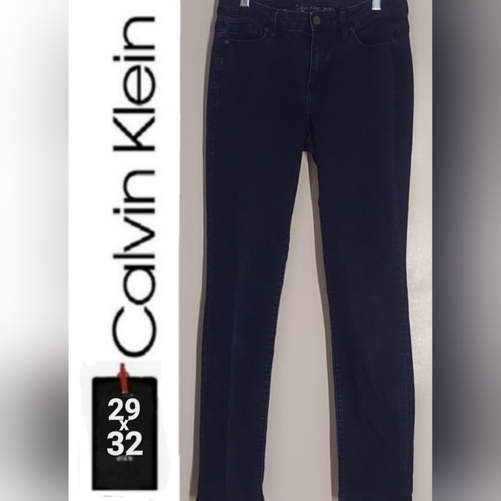 29 x 32 CK jeans, dark blue denim